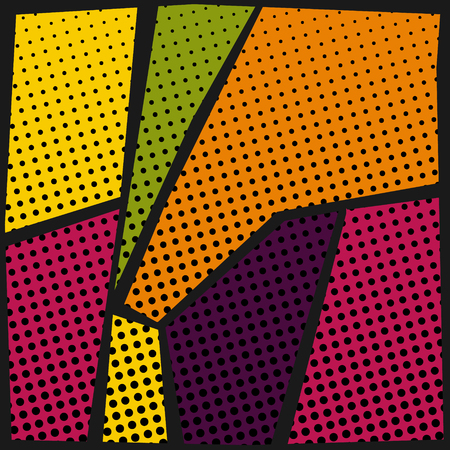 pop-art style backgroundのイラスト素材