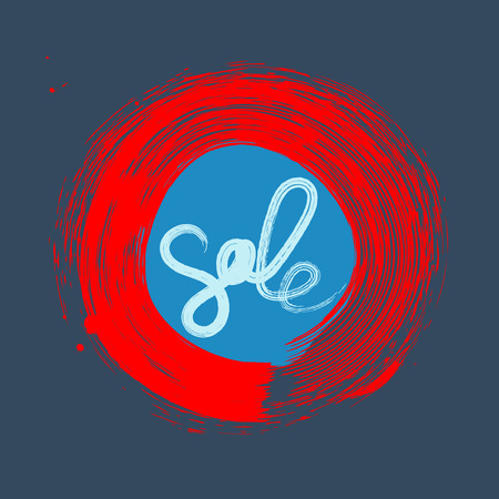 sale sign cardのイラスト素材