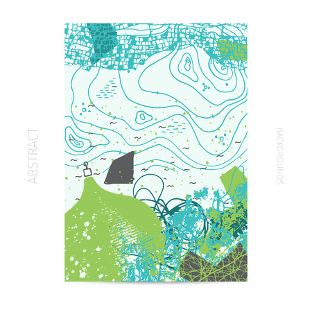 Cool abstract nautical backgroundのイラスト素材