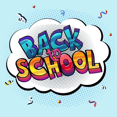 back to schoolのイラスト素材