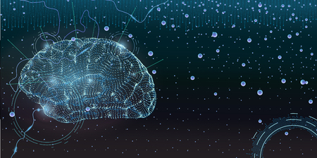 artificial intelligence conceptのイラスト素材