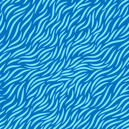 Abstract seamless pattern on blue background illustration.のイラスト素材