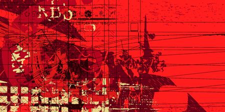 Abstract artistic backgroundのイラスト素材