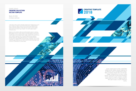 Abstract design graphic templateのイラスト素材