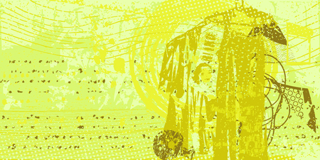 abstract artistic backgroundのイラスト素材