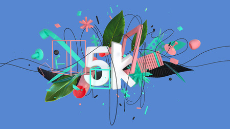 banner for social mediaの写真素材