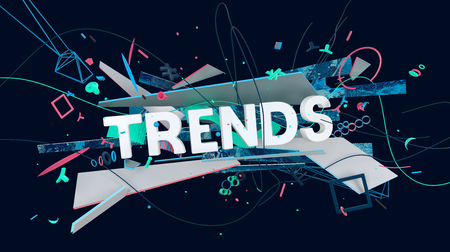 Modern trends detectorの写真素材