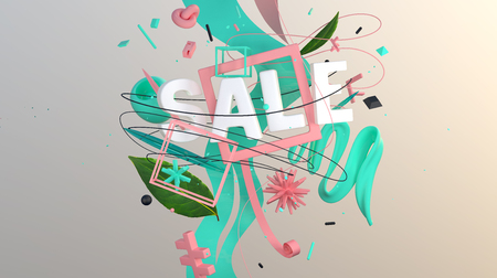 Sale super offerの写真素材