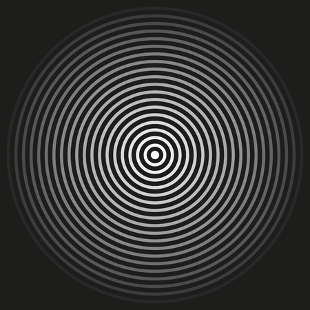 abstract geometric background with circles forming gradientのイラスト素材
