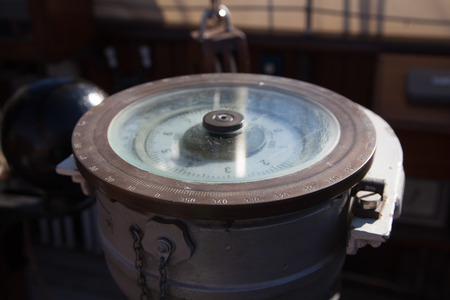 marine navigation device close up view