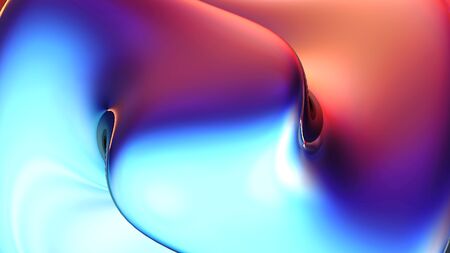 Digital background with colorful gradients twisted in spiralの写真素材