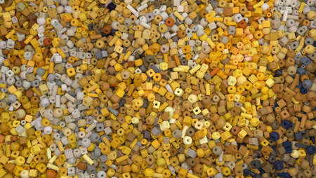 Abstract multicolored background with thousands of beads
