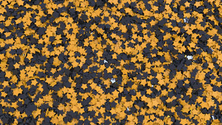 Festive decorative background with thousands of tiny starsの写真素材