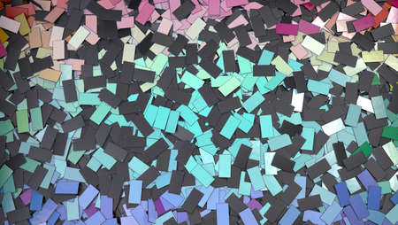 Conceptual digital background with many mobile phonesの写真素材