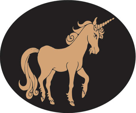 the unicornのイラスト素材