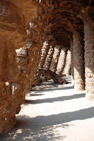 old columnsの写真素材