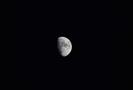 the photo of the moon