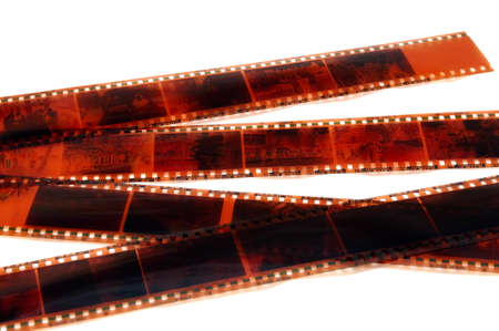 negative filmstripの写真素材