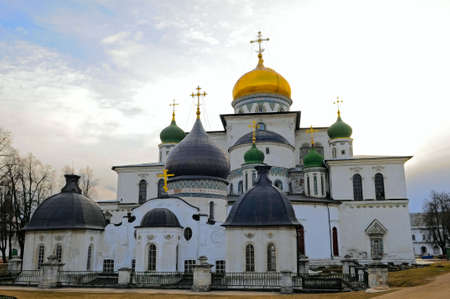 the Resurrection Cathedral in New Jerusalem monastery, Russia