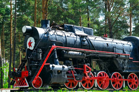 old locomotiveの写真素材