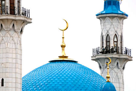 Kul Sharif mosque in Kazan Kremlin, Russiaの写真素材