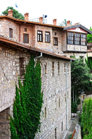 monastery in mountain, Meteora, Greece