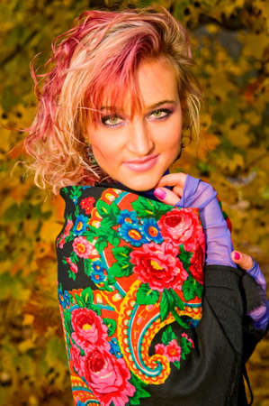 portrait of young beautiful woman