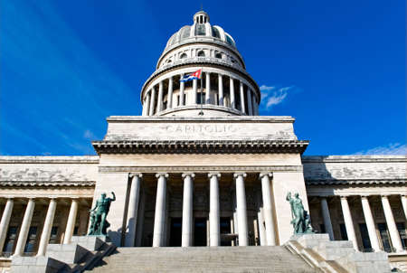 Capitolio in Havana, Cubaの写真素材
