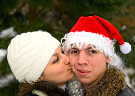 young loving coupleの写真素材