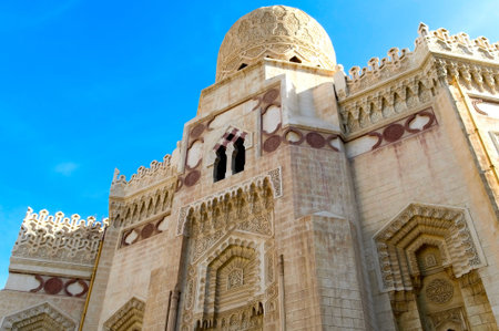 Mosque in Alexandria, Egyptの写真素材