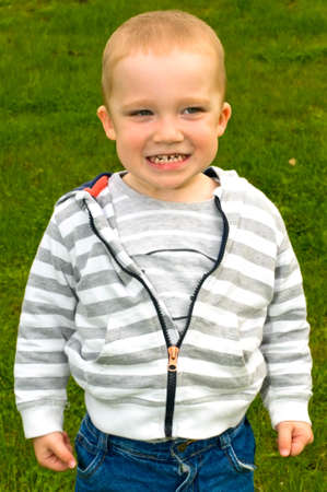 portrait of little boy