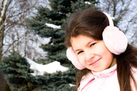 smiling girlの写真素材