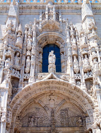 jeronimos monastery, Lisbon, Portugalのeditorial素材