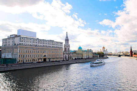 historical center of Moscow, Russiaの写真素材