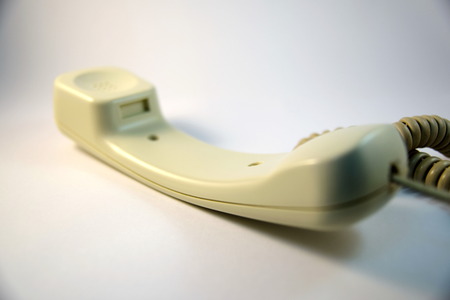 closeup Telephone number pad
