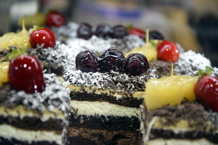 Close up Sweets Galore and cakeの写真素材