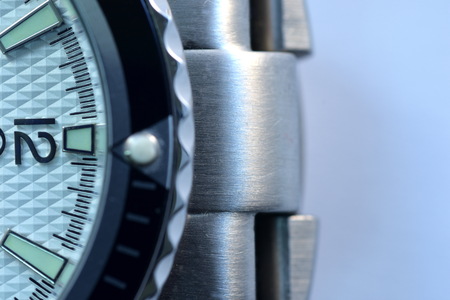 Close up watch in different anglesの写真素材