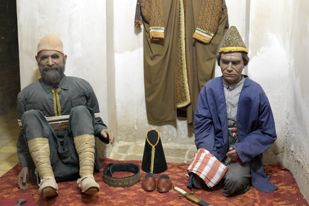 Fin, Kashan, Esfahan, Iran, March 23, 2017, is a historical Persian garden. It contains Kashan's Fin Bath, where Amir Kabir, the Qajarid chancellor, was murdered by an assassin sent by King Nasereddin Shah in 1852.のeditorial素材