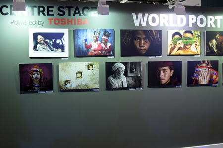 May 5, 2017, Dubai, United Arab Emirates. Photography Live exhibition 4-6 May,2017 in Festival Arena, Dubai Festival City participated by leading camera & accessories brandsのeditorial素材