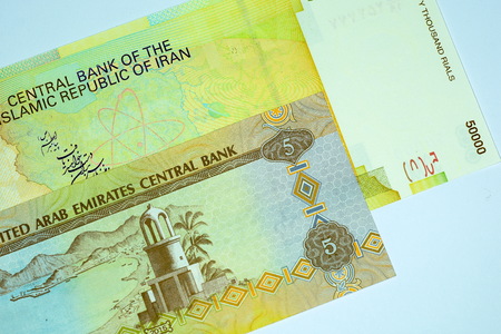 Close up Banknote and Currency Bills and Coins