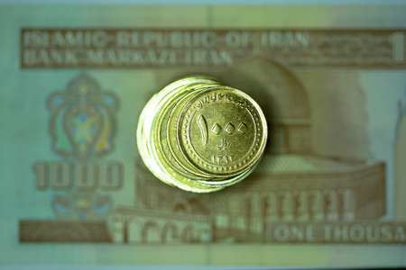 Close up Banknote and Currency Bills and Coinsの写真素材