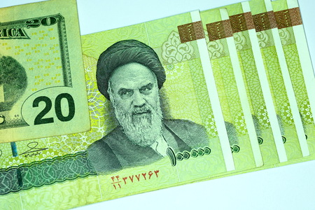 Close up Banknote and Currency Bills and Coinsの写真素材