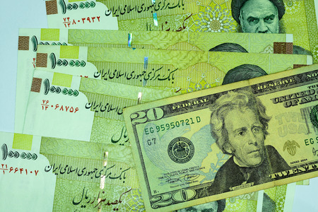 Close up Banknote and Currency Bills and Coins