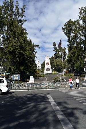 BAGUIO CITY, PHILIPPINES, DECEMBER 13, 2017, Baguio City Sightseeing, the summer Capital of Philippinesのeditorial素材