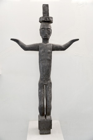 BAGUIO CITY, PHILIPPINES, DECEMBER 13, 2017, BENCAB MUSEUM IN BAGUIO CITY, Artworks by BenCab & other noted Filipino artistsのeditorial素材