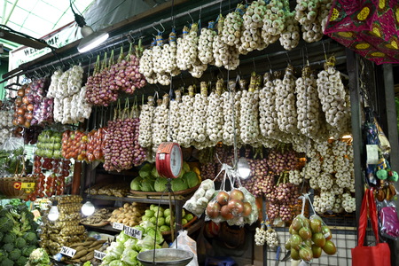 BAGUIO CITY, PHILIPPINES, DECEMBER 14, 2017, Baguio City Public Market, main local market, Philippinesのeditorial素材