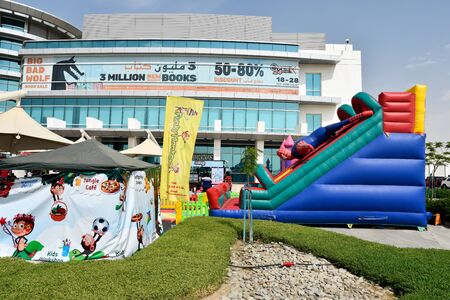 Dubai Studio City, Dubai, United Arab Emirates, October 19, 2018, Big Bad Wolf Book Sale Expo over...