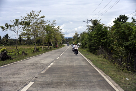 Santiago city, Isabela, Philippines, April 15, 2019, Sanitiago City Sightseeing, the way how do the people live the the cityのeditorial素材