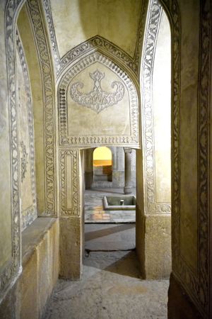Arg of Karim Khan, Shiraz, Fars Province, Iran, June 23, 2019, inside design and decoration of Arg Karim Khan Zandのeditorial素材