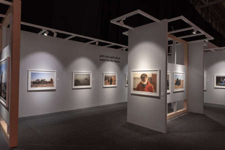 Xposure International Photography Festival, Sharjah, United Arab Emirates, February 11, 2022 Xposure 2022, will span 11,000 sqm to host an International Photography Festival that would become an annual feature in the calendar of professional photographersのeditorial素材
